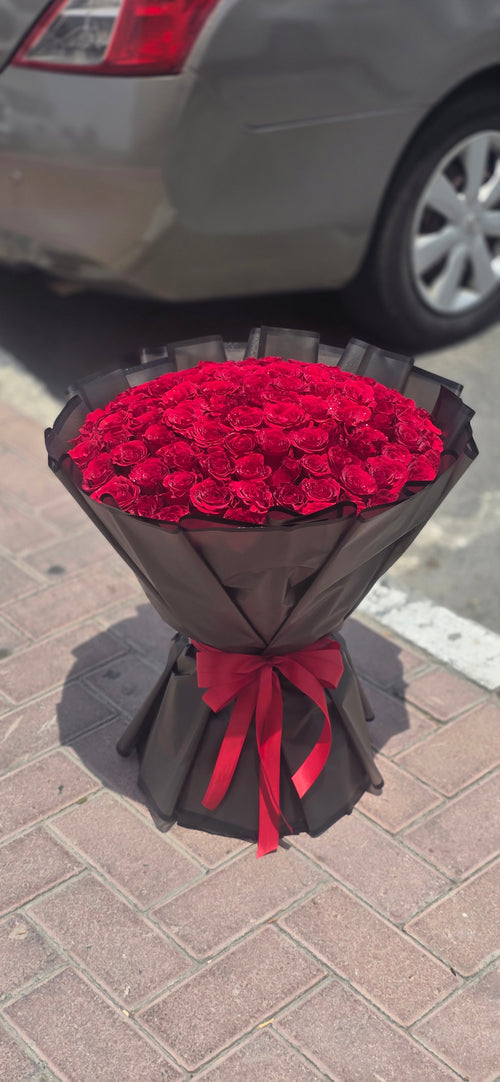 101 RED ROSES 🌹